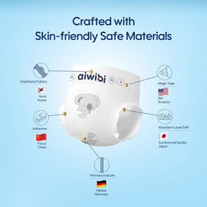 Aiwibi Baby Air Comfort Diapers (1 Pack)