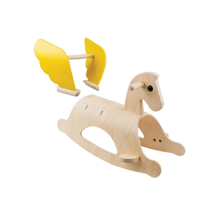 PlanToys Rocking Pegasus - Modern Rustic