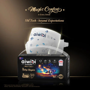 Aiwibi Baby Diapers Magic Comfort ( Tape/Pants )