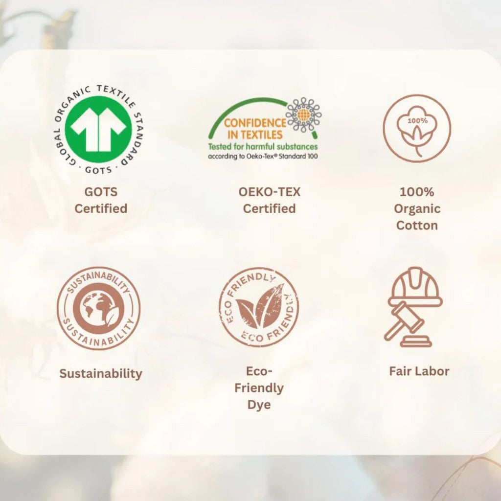 Twinkle Planet Organic Short Sleeve Bodysuit - Cotton Candy Cloud