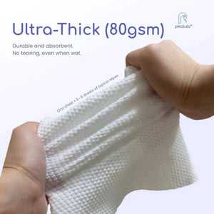 Pikalula Baby Eco Towel XL 60pcs Jumbo Pack