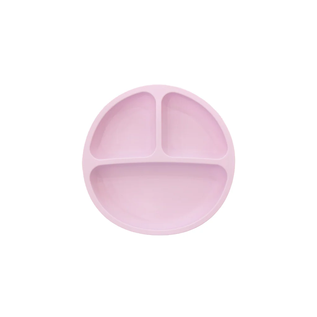 Little Rei Silicone Round Plate - Lilac