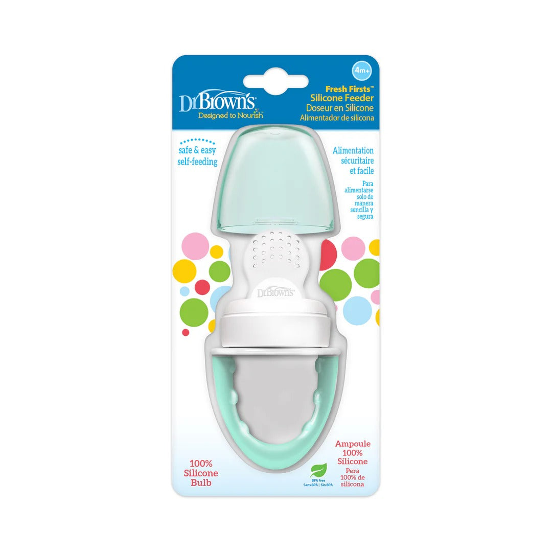 Dr. Browns Fresh Firsts Silicone Feeder Mint, 1-Pack
