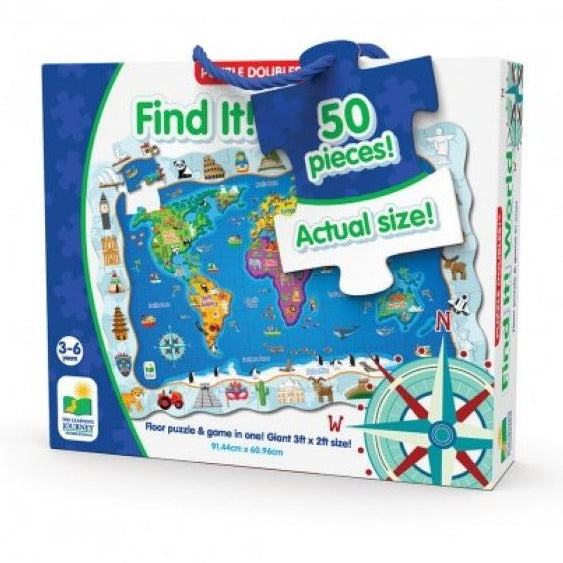The Learning Journey Puzzle Doubles - Find It! (100Pcs)