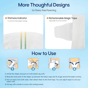 Aiwibi Baby Air Comfort Diapers (1 Pack)