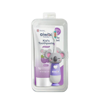 Aiwibi Kid's Toothpaste & Toothbrush (1 Set)