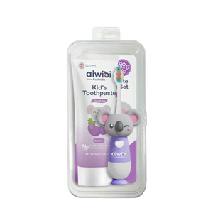Aiwibi Kid's Toothpaste & Toothbrush (1 Set)