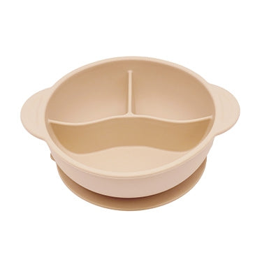 Combi Silicon Divided Suction Bowl & Lid