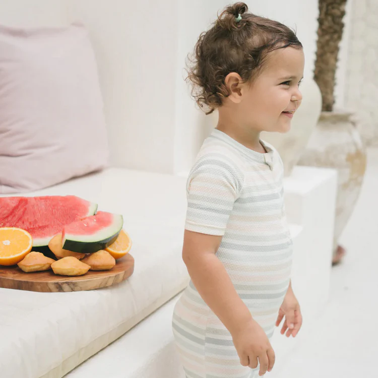 Joey&Mom Rainbow Splash Swimwear Set