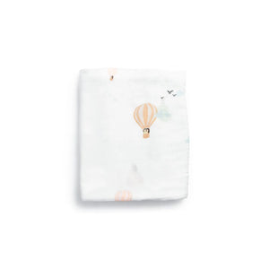 Little Rei Bamboo Swaddle Single - Multi Balloon 120X120cm