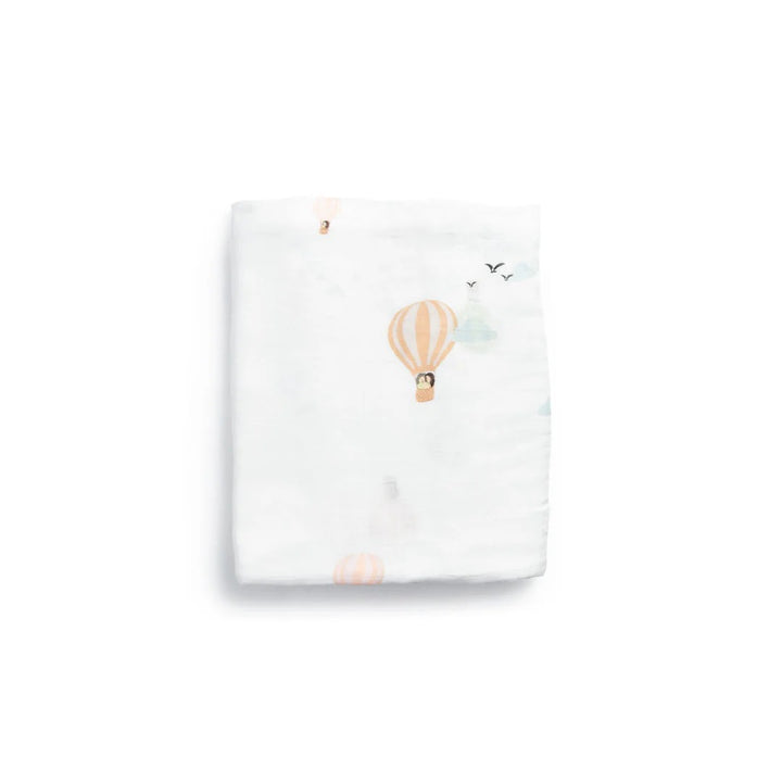 Little Rei Bamboo Swaddle Single - Multi Balloon 120X120cm