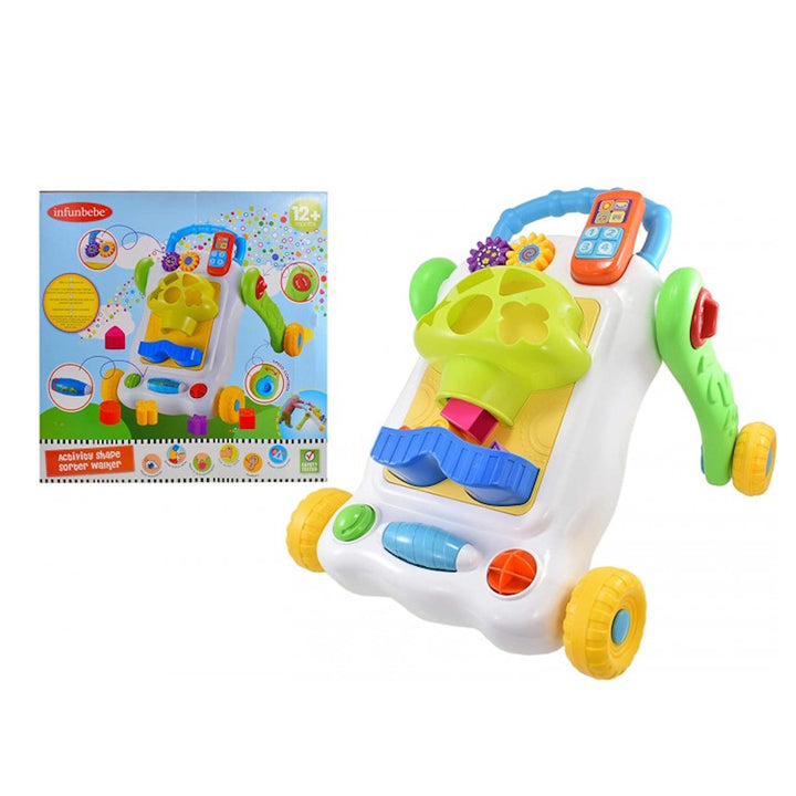 Infunbebe Activity Walker (Shape Sorter / Ball Run)