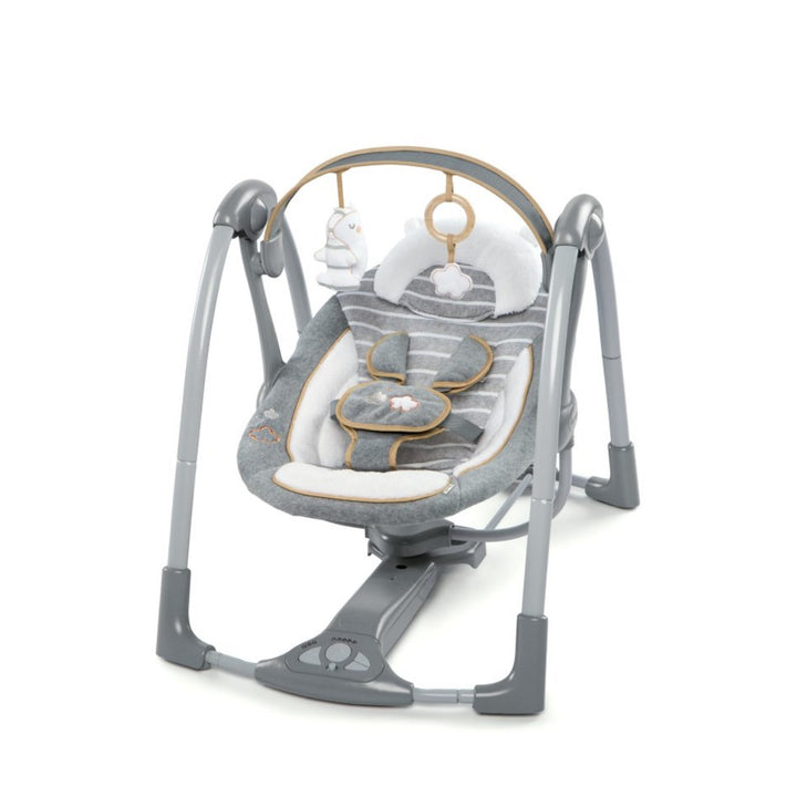 Ingenuity Boutique Collection Swing n' Go Portable Swing - Bella Teddy
