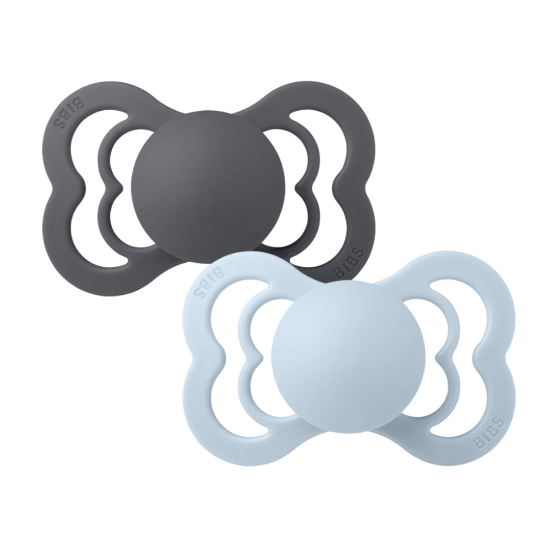 BIBS 2 Pack Supreme Latex Pacifier
