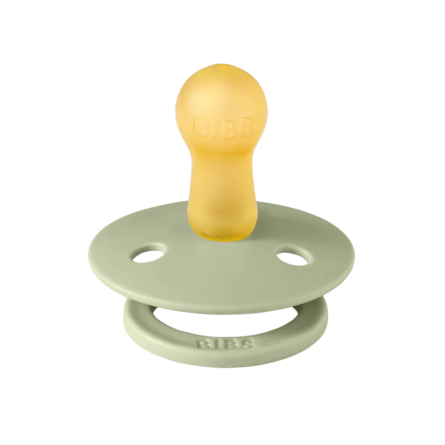 BIBS 2 Pack Colour Latex Pacifier