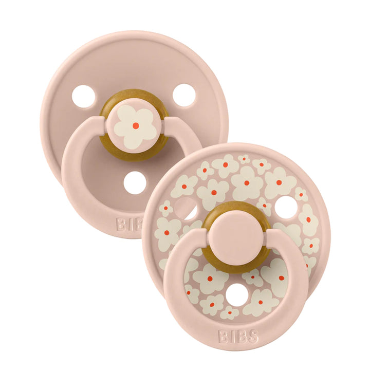 BIBS 2 Pack Studio Collection Colour Latex Jasmine Pacifier