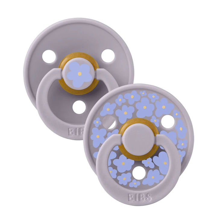 BIBS 2 Pack Studio Collection Colour Latex Jasmine Pacifier