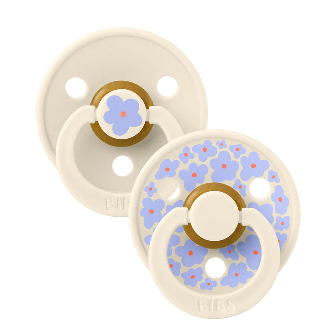 BIBS 2 Pack Studio Collection Colour Latex Jasmine Pacifier