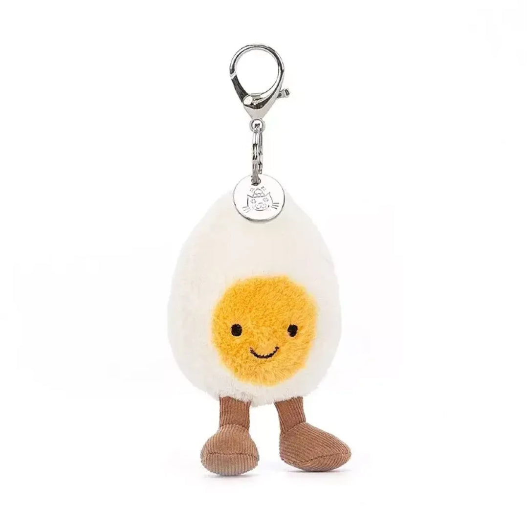 Jellycat Amuseable Happy Boiled Egg Bag Charm (18cm)