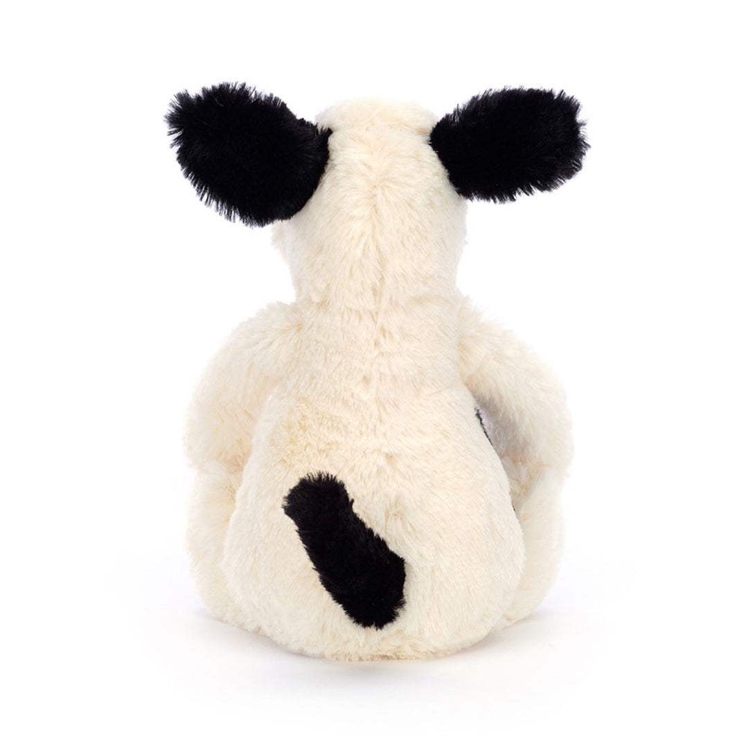 Jellycat Bashful Black & Cream Puppy Little (Small-18cm)