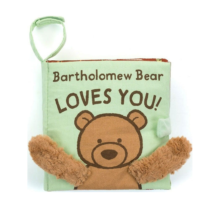 Jellycat Bartholomew Bear Loves You Book (5x16x15cm)
