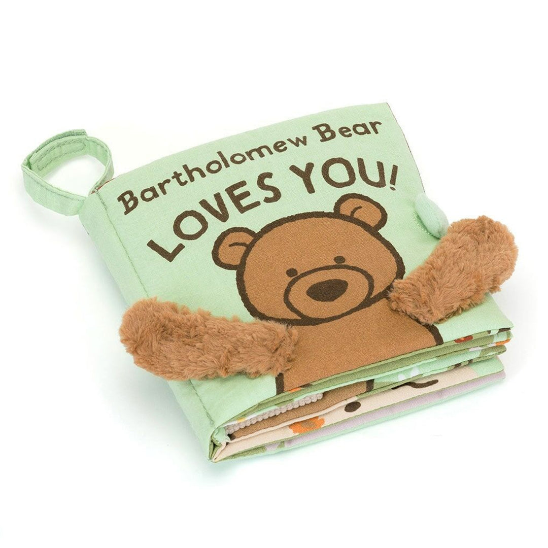 Jellycat Bartholomew Bear Loves You Book (5x16x15cm)