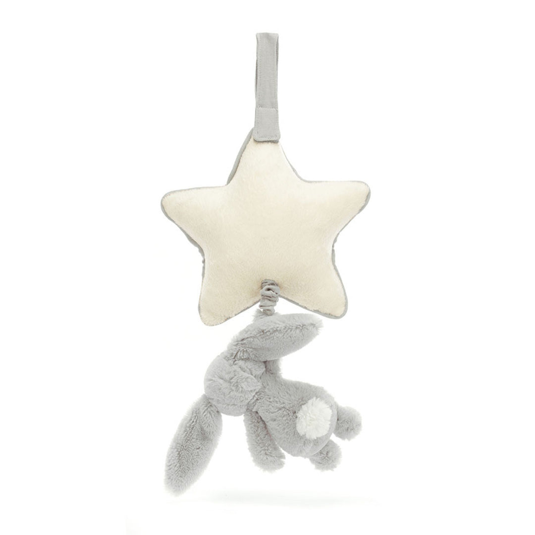 Jellycat Bashful Silver Bunny Musical Pull