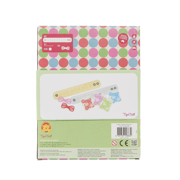 Tiger Tribe Jewellery Design Kit (Pom Pom Bracelets)
