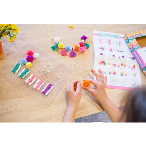 Tiger Tribe Jewellery Design Kit Tassels and Pom Poms