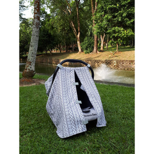 Akarana infant car seat carrier all-season fabric cover