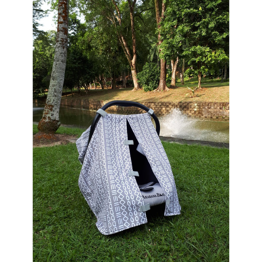 Akarana infant car seat carrier all-season fabric cover