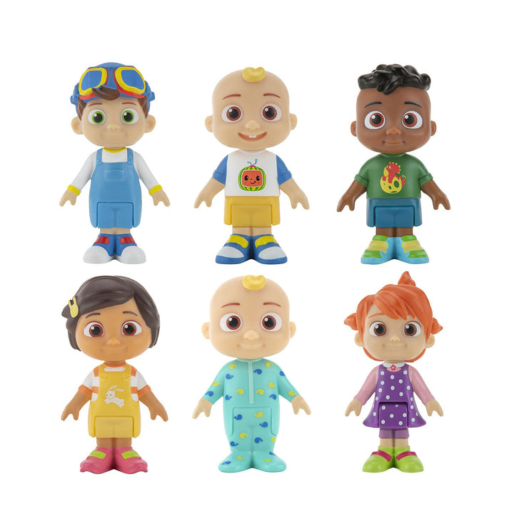 Cocomelon 6 Figure Pack (Family & Friends)