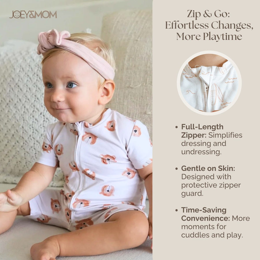 Joey&Mom Baby Romper Coral Reef