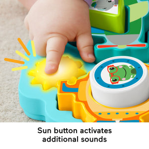 Fisher-Price Shapes & Sounds Vehicle Puzzle in use