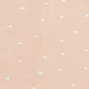 Blush Hearts print detail