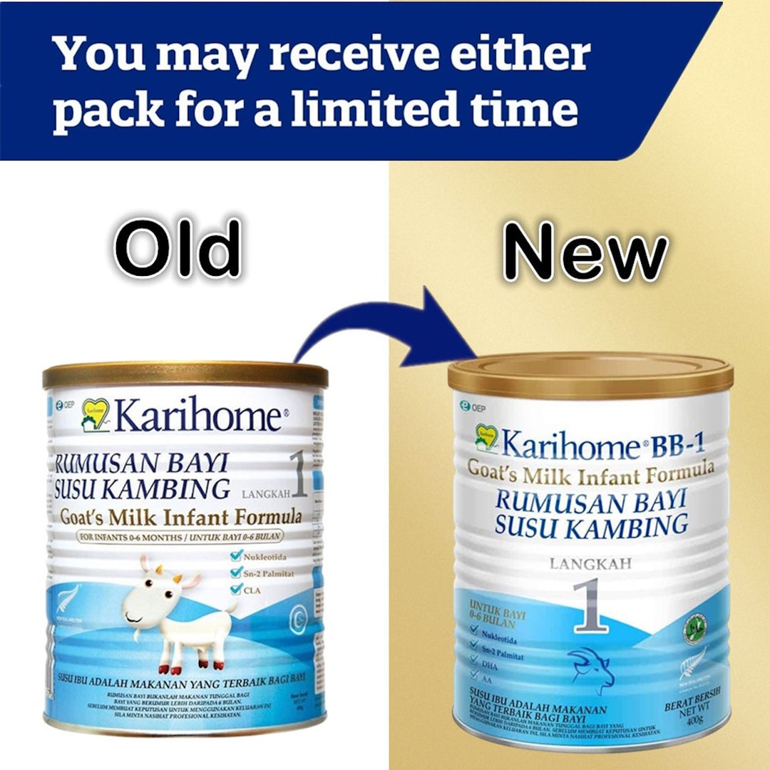 Karihome S1 Infant’s Goat’s Milk Formula 400g (0-6 months)
