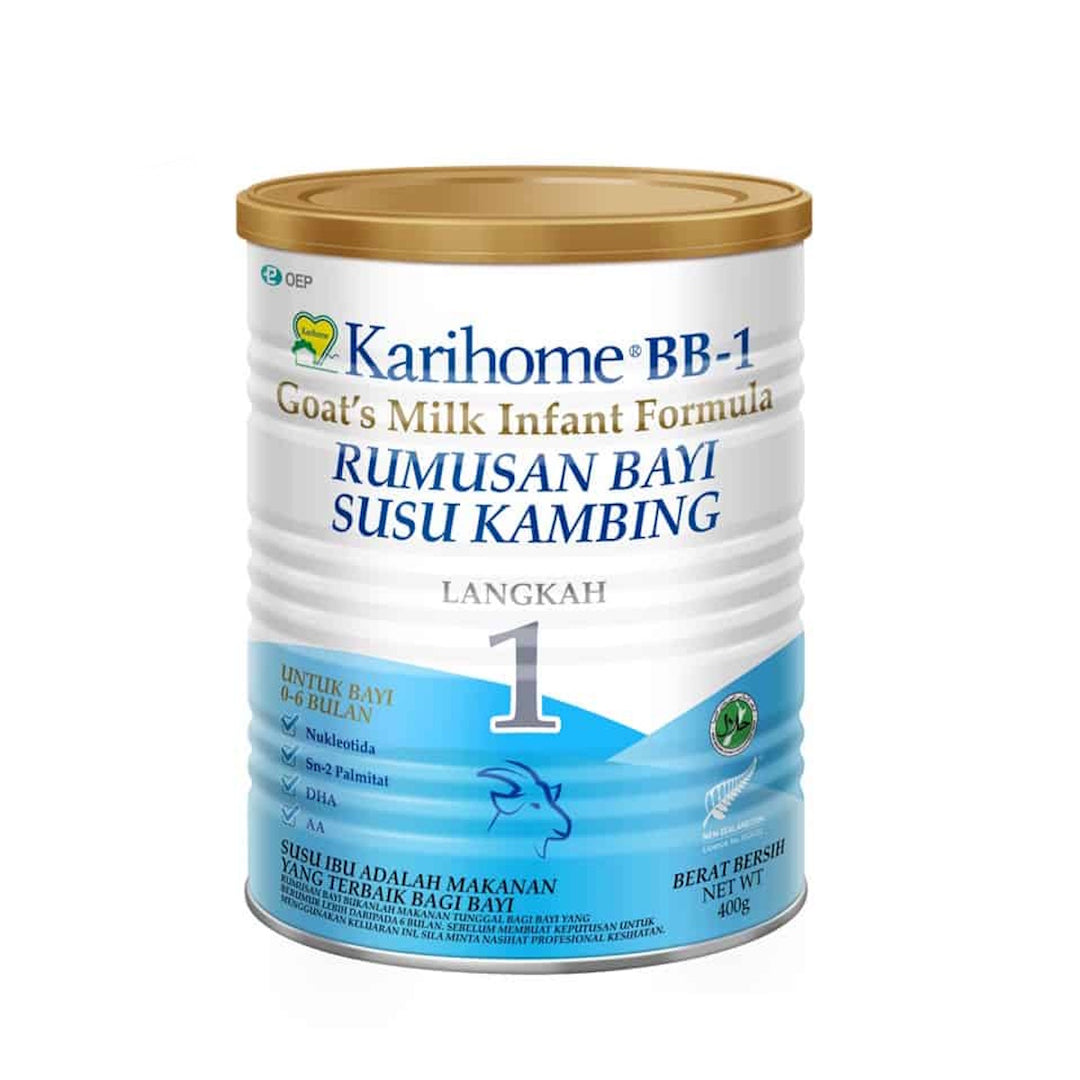 Karihome S1 Infant’s Goat’s Milk Formula 400g (0-6 months)