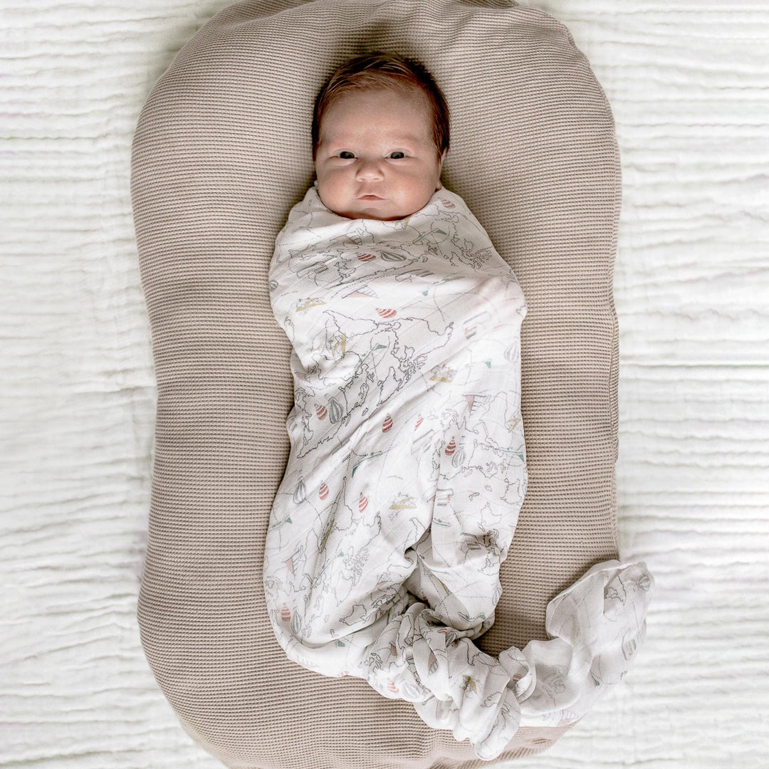 Kays + Kins 100% Bamboo Swaddle