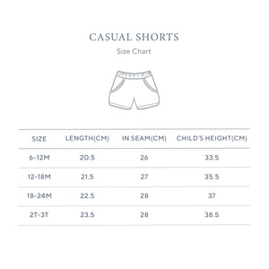 Kays + Kins Drawstring Shorts