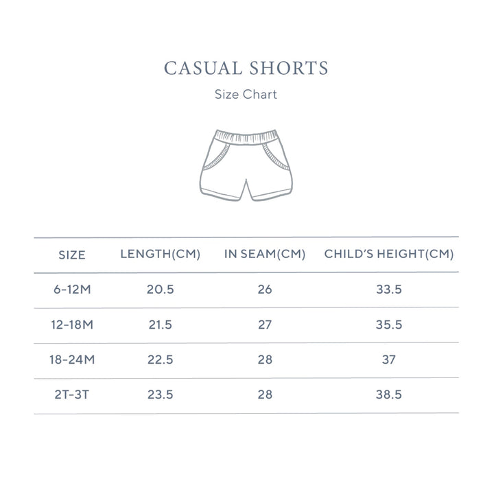 Kays + Kins Drawstring Shorts