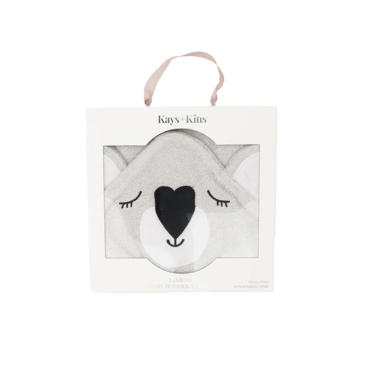 Kays + Kins Bamboo Hooded Towel