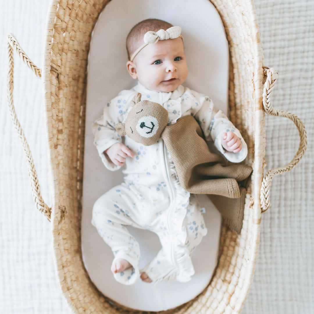 Kays + Kins Organic Knit Toy - Sunny Bear