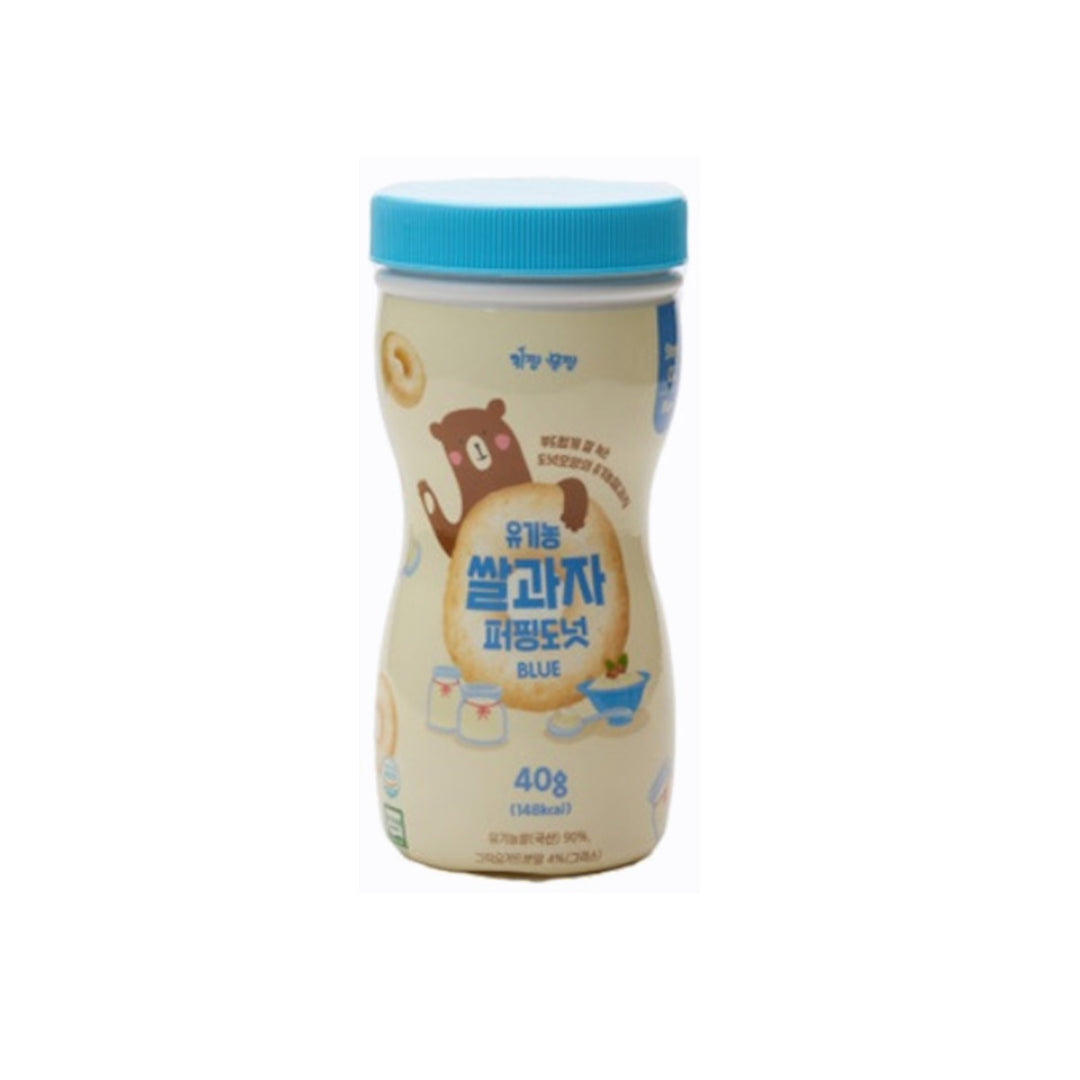 Kidzan Momzan Organic Baby Donut Rice Puff, 40g