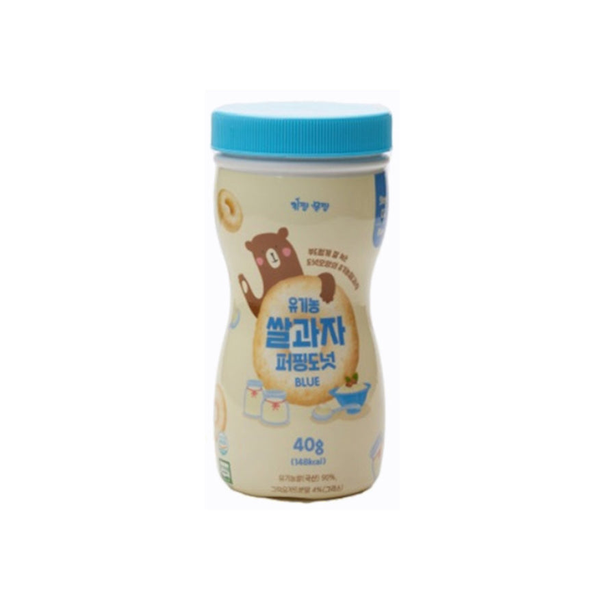 Kidzan Momzan Organic Baby Donut Rice Puff, 40g