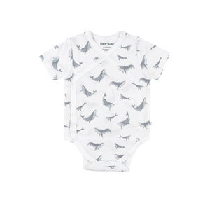 KAYS + KINS Kimono-Whales Lullaby-0-3M