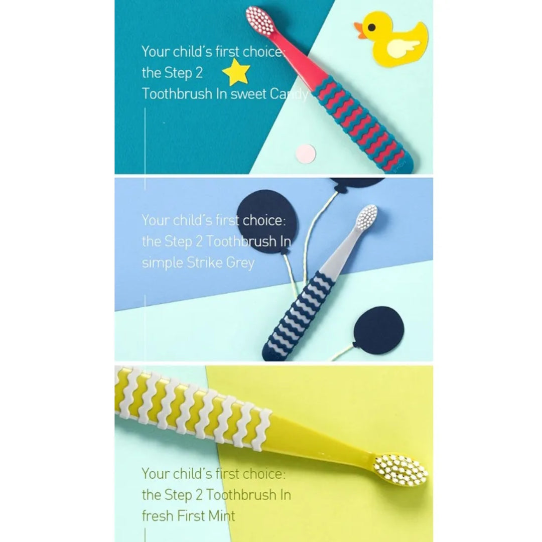K-Mom Kids Toothbrush 6P Set- Step 2 (5 years - 8 years)
