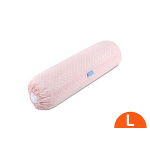 Comfy Living Bolster (L) Pink Dot
