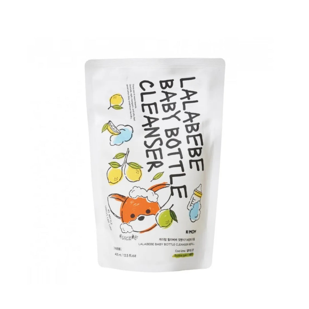 K-Mom Lalabebe Baby Bottle Cleanser (Bubble type) Refill 400ml