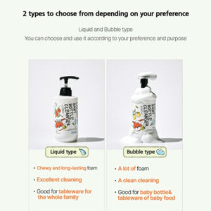 K-Mom Lalabebe Baby Bottle Cleanser (Liquid type) 500ml
