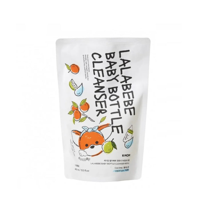 K-Mom Lalabebe Baby Bottle Cleanser (Liquid type) Refill 400ml